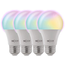 Load image into Gallery viewer, Nexxt Solutions Bombillo Inteligente Wi-Fi LED C110, Multicolor, Pack 4 Unidades