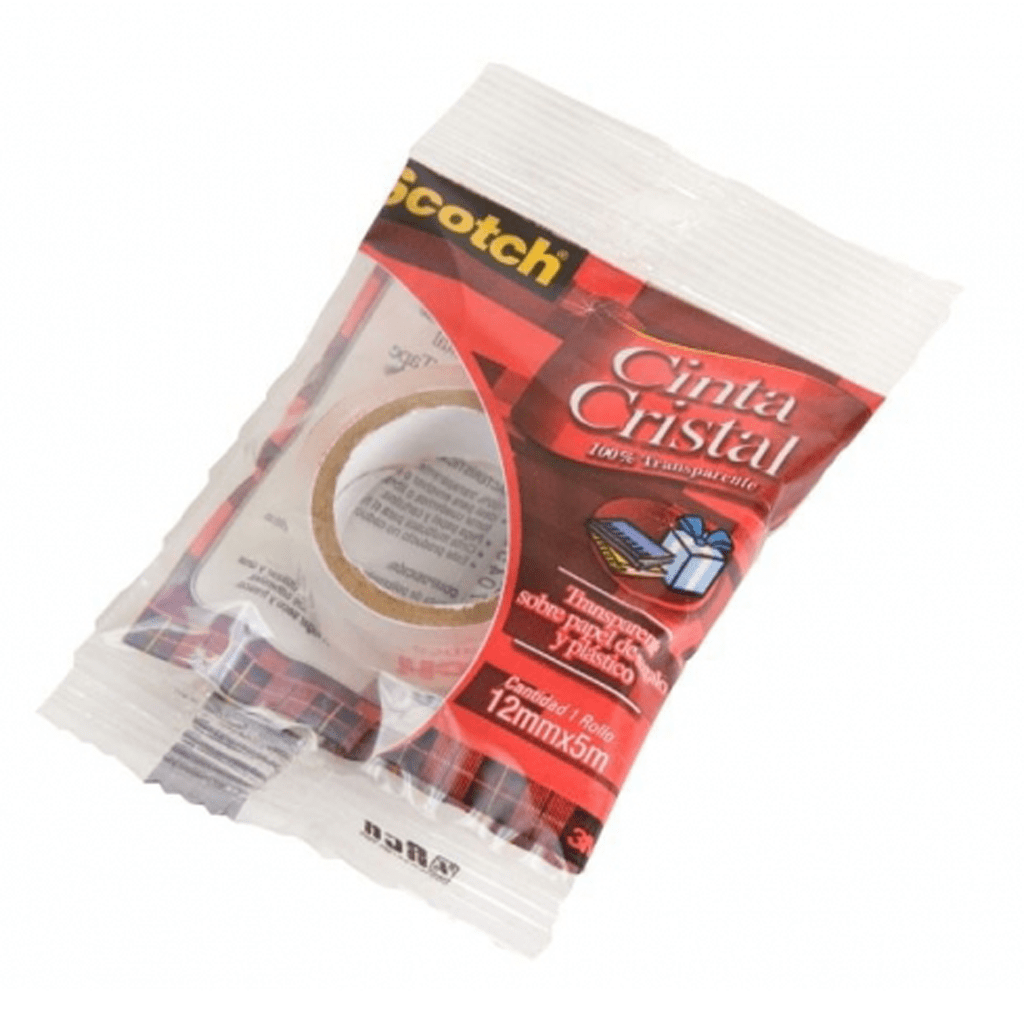 3M Cinta Cristal Bolsa 12x5