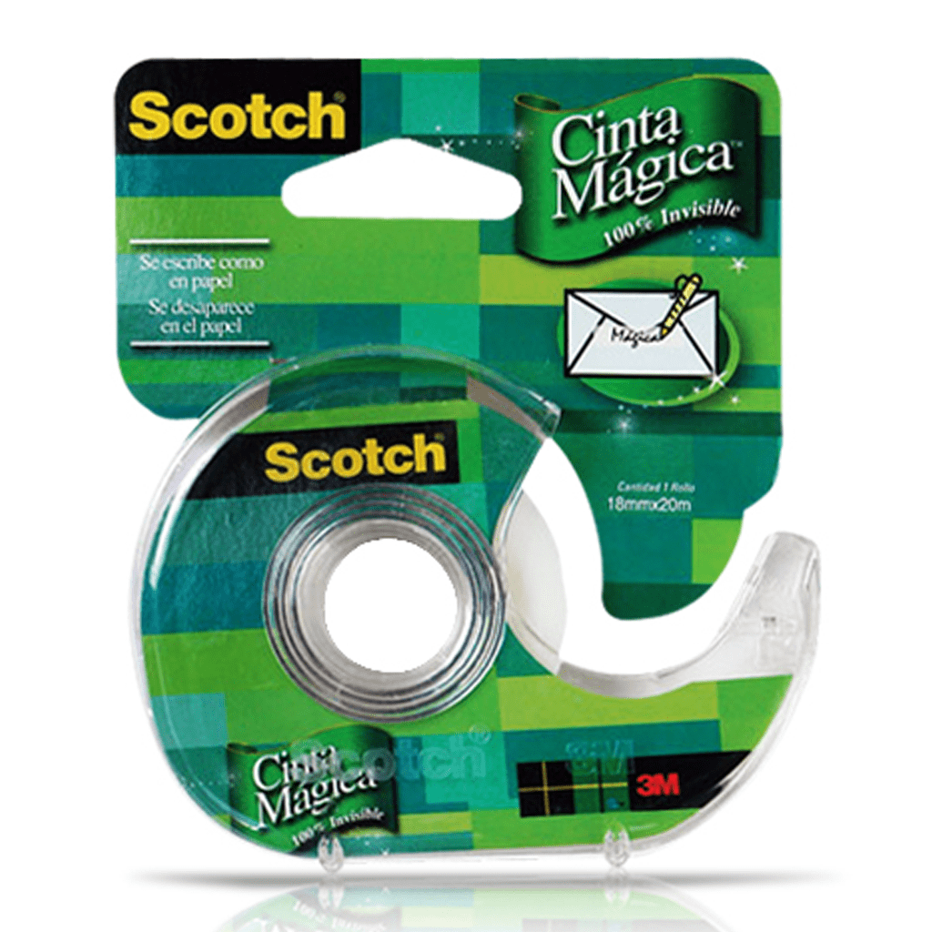 3M Cinta Mágica 18x20 con Dispensador