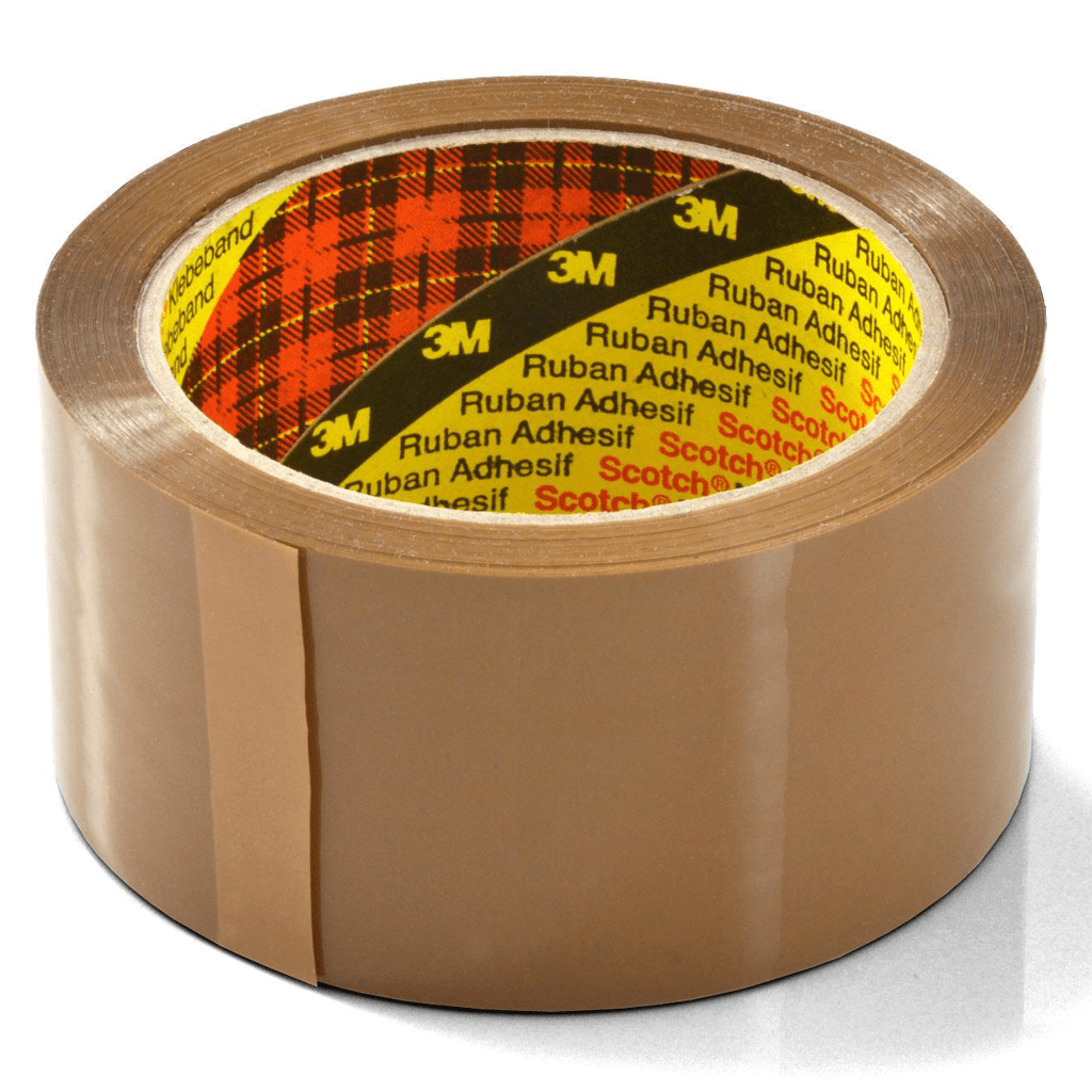 3M Cinta de Empaque Tartan 305 Café 48mm x 100mts