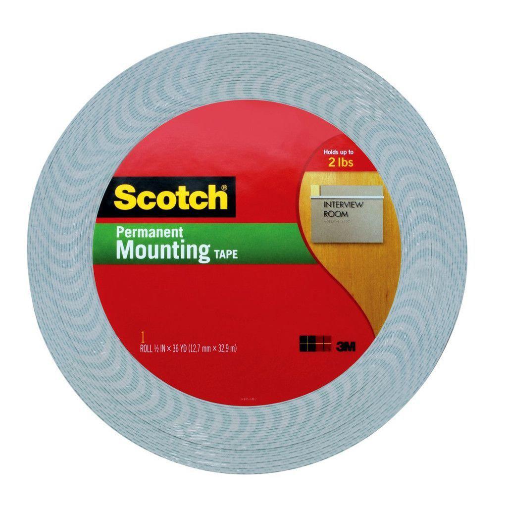 3M Cinta de Montaje Carrucha Grande 1/2