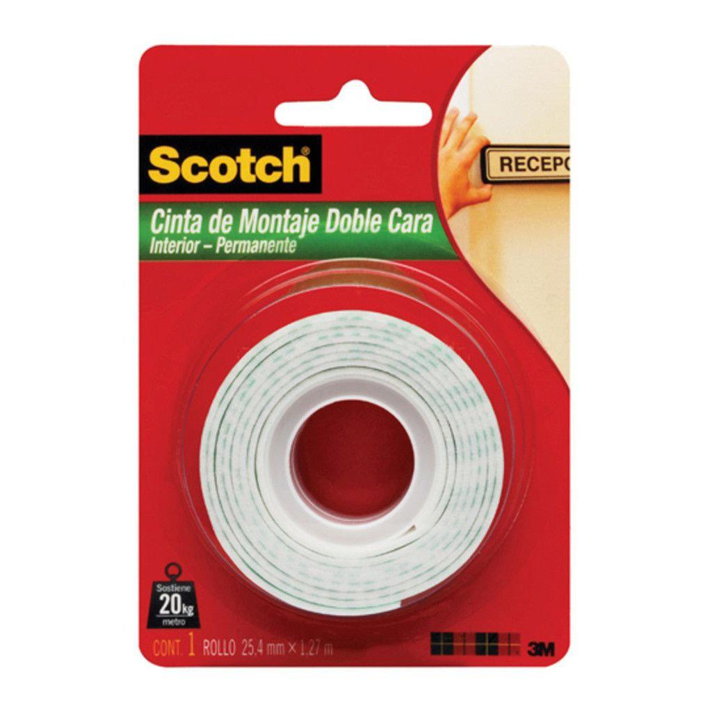 3M Cinta de Montaje Rollo BLISTER 1/2