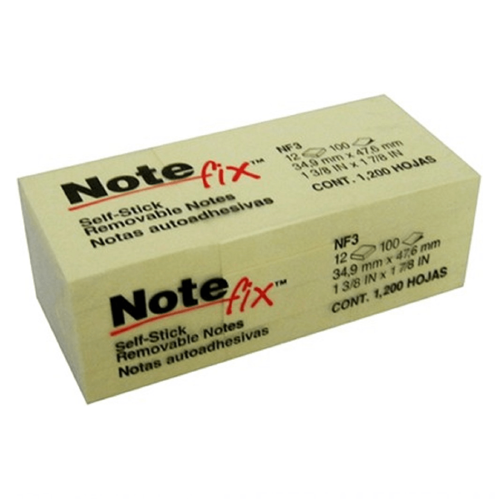 3M Note Fix NF3 12 unidades