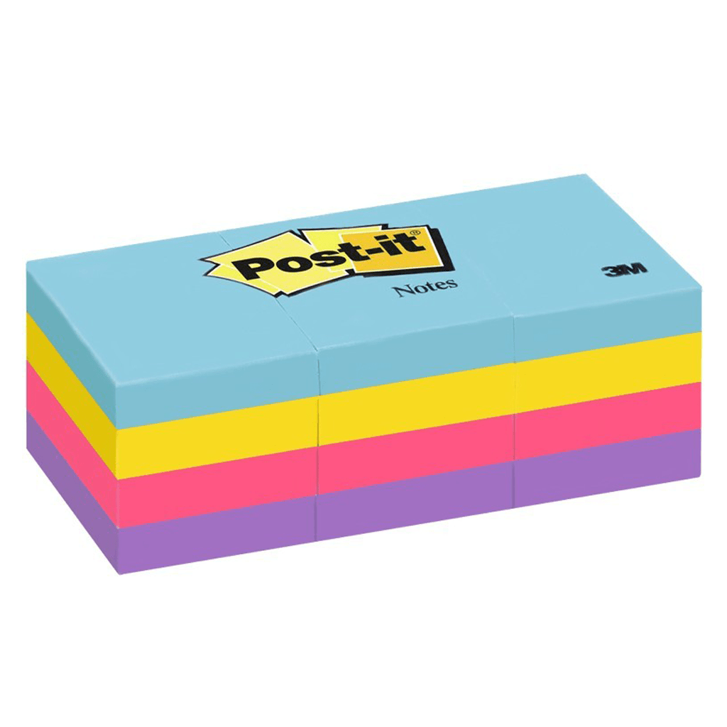 3M Post-It 653-AU Ultra Colores 12 Unidades