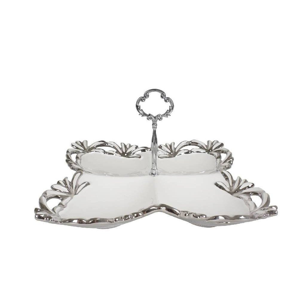 Alpine Cuisine Plato de Cerámica para Servir (XG28540)